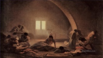 Hospital de la Peste Francisco de Goya Pinturas al óleo